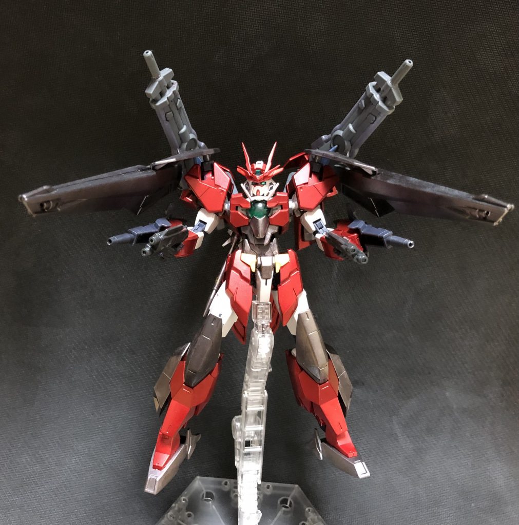 ビームコーティングマントを展開しフルバースト