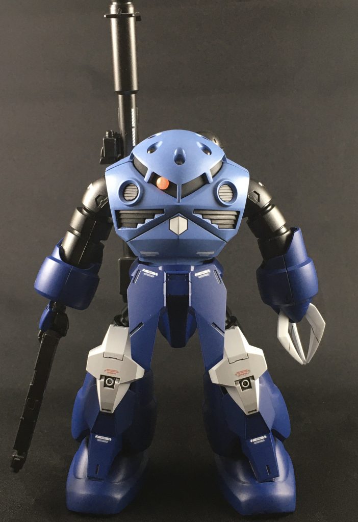 全体図です、アメイジングズゴックの軸関節を使ったので腕の可動域が広く、ヘタレにくいです