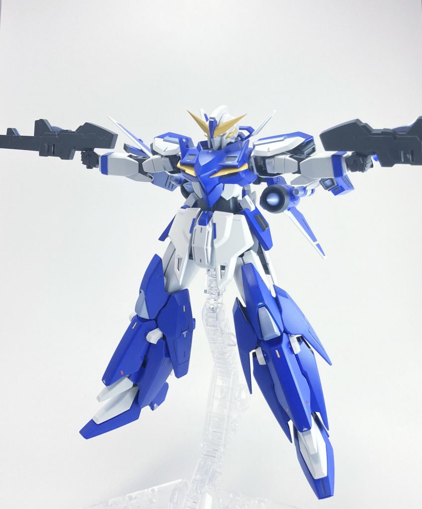 ウイングゼロっぽくツインバスターライフル発射!