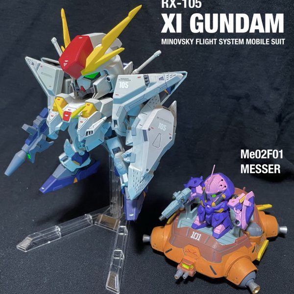 Yahoo!オークション - HGUC メッサー F01型 改修塗装完成品