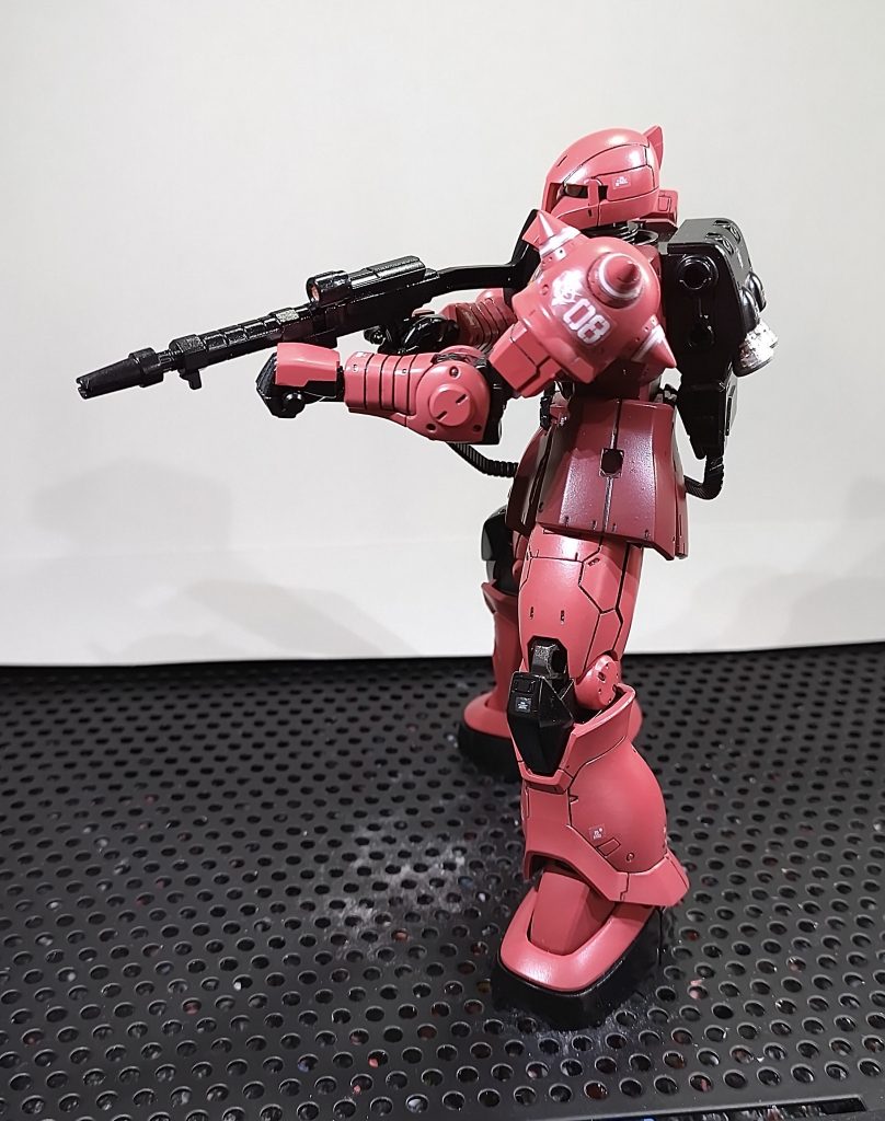 シャア専用ザクⅠ–2枚目/制作者：gorimotsu