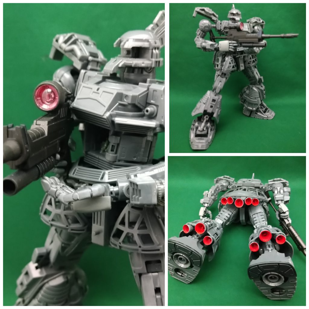 バーニアノズルを塗装