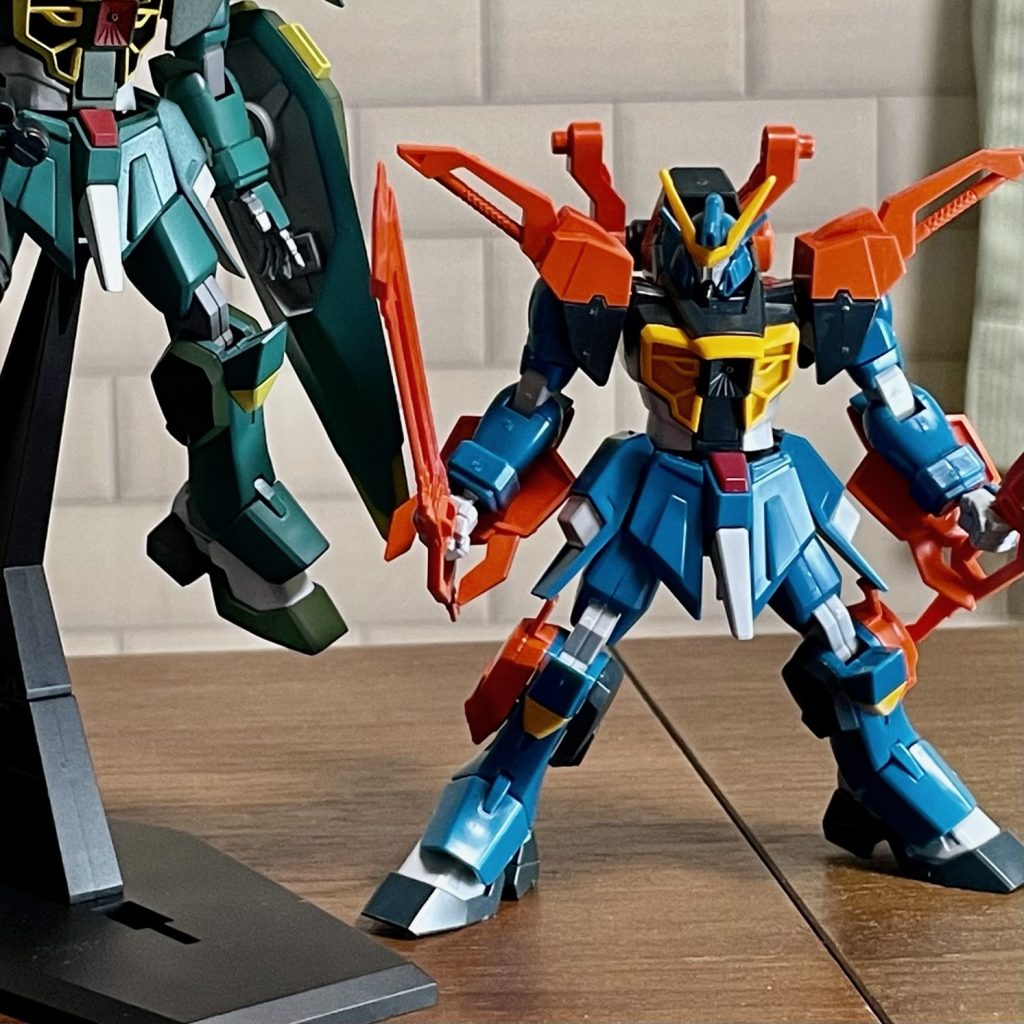 素組みはなんとも言えないプロポーションだったので、色々いじりがいがあって楽しかったです。