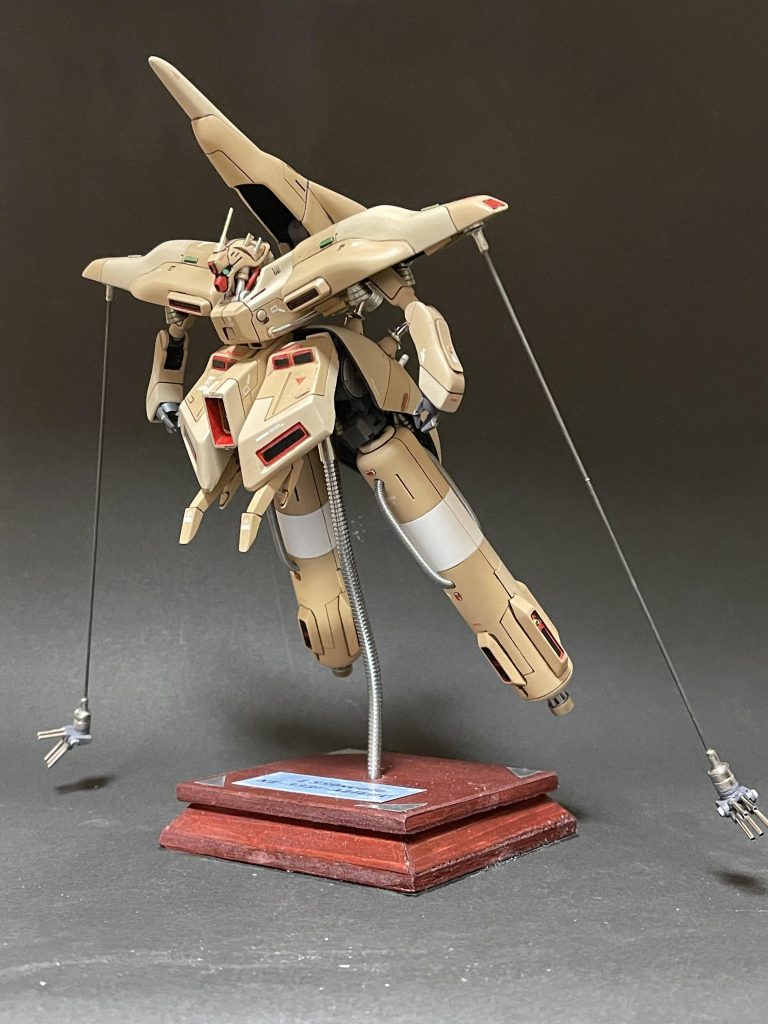 これを機に使い道に困っていた金属の凸パーツを消化できました。αアジールよ、ありがとう（笑）