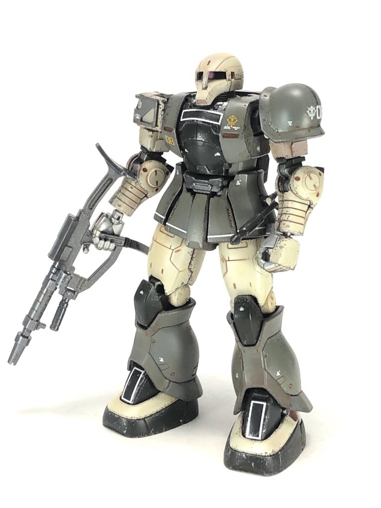 オリジン版はモールドが多いのでリアルタッチマーカーひとつでもいい感じに染み込んでくれる。