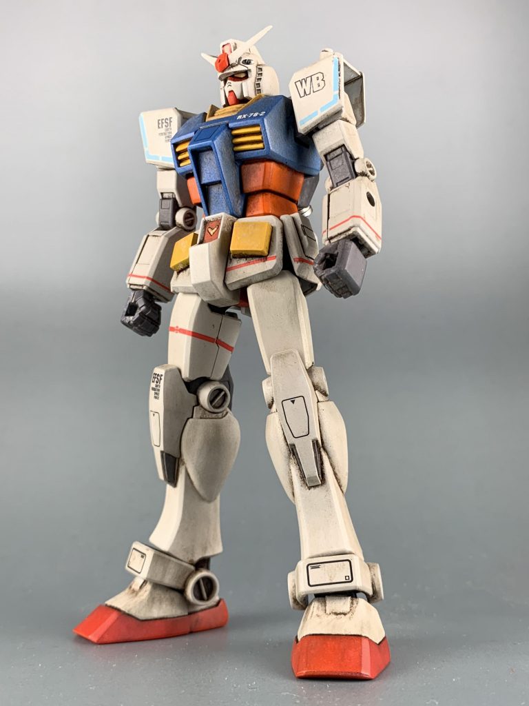 今回は綺麗に作ろうと思ったのですがつや消しを吹いた時に白化してしまったので急遽ウェザリングで誤魔化しました。