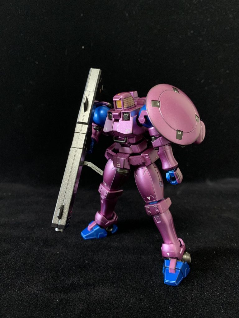 メガビーム砲を持たせて。ウェザリングはウェザリングマスターのススを使用してます。