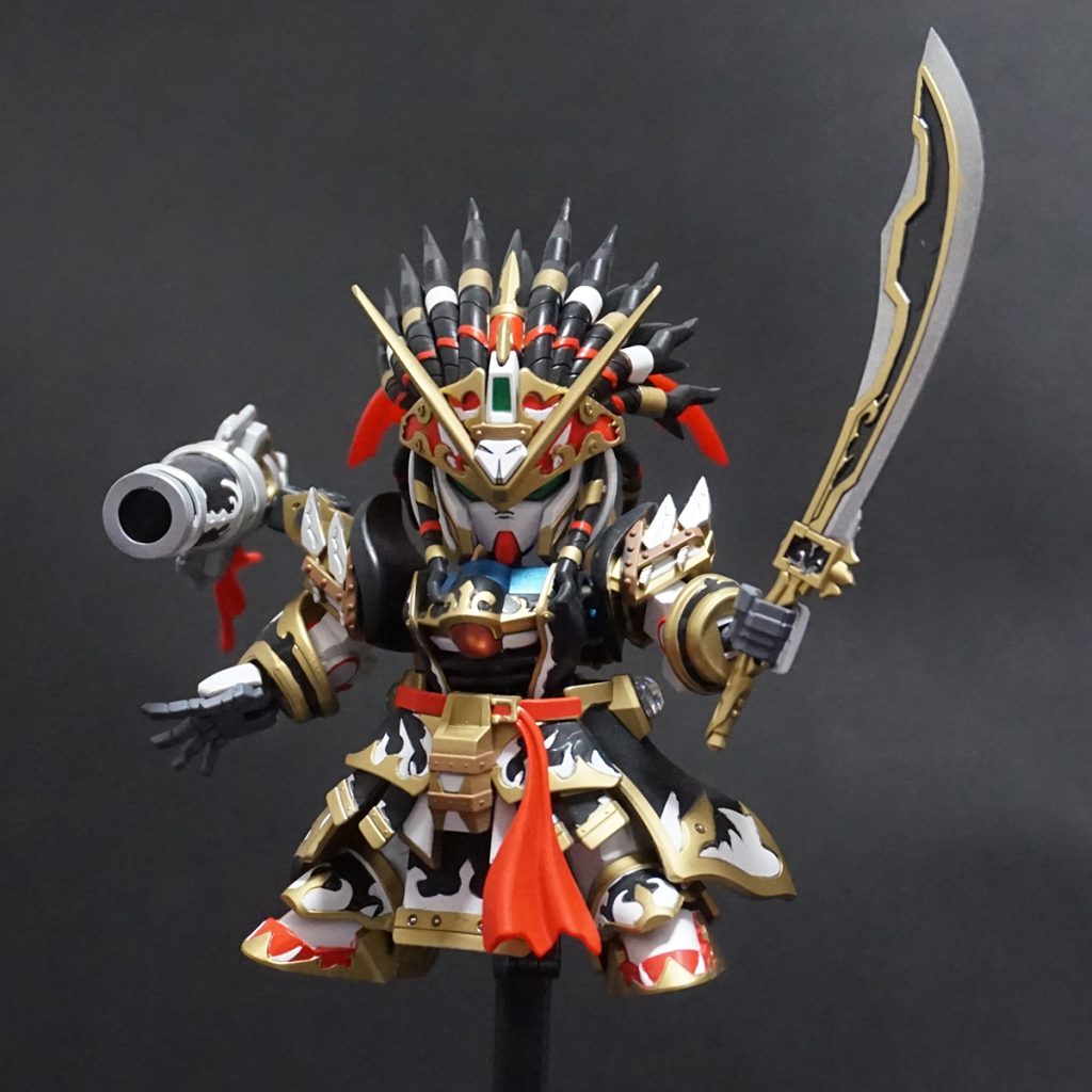 ポーズを決めて