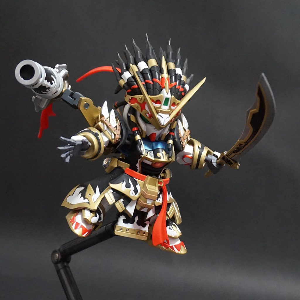 バディナージを構えて