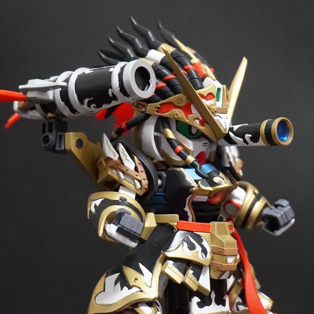 メガライアーを構えて その２