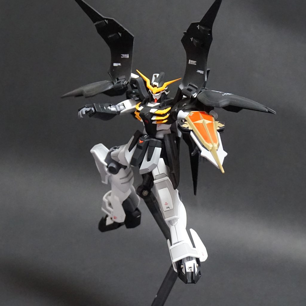 バスターシールドを構えて