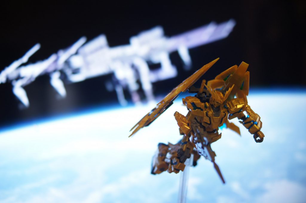 ガンダムベース・クリアもいい感じ