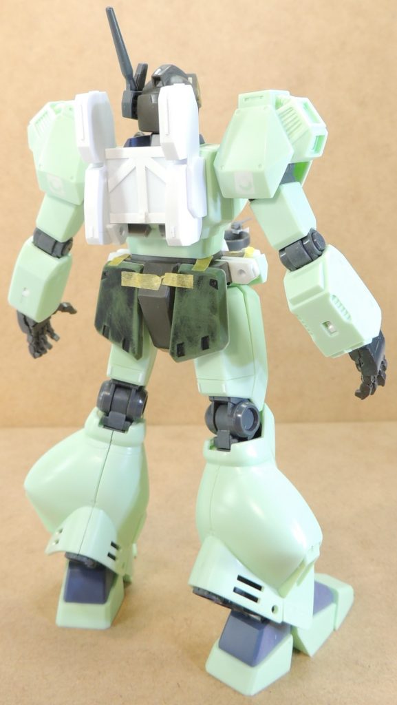 白い部分は、プラ板やプラ材です。所々にエッチングパーツを用いて、精密感を出すよう心掛けました。