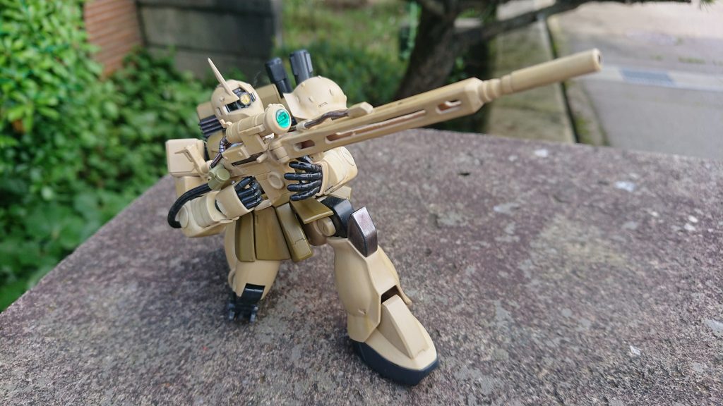 ザクⅠ・スナイパータイプ–3枚目/制作者：@yankonishi