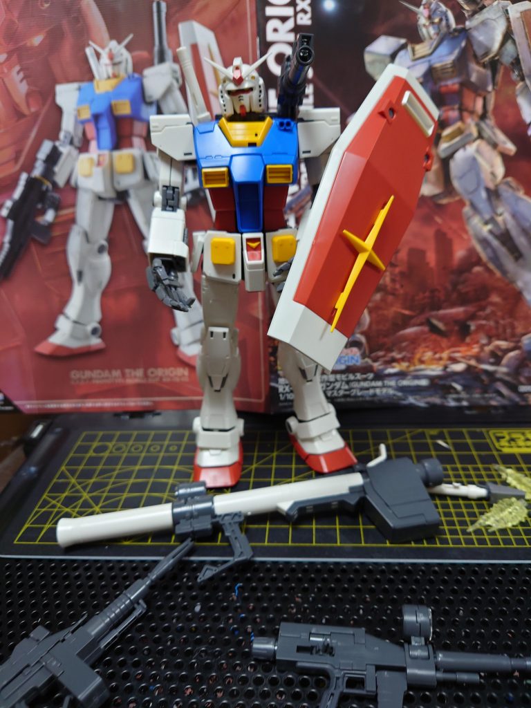 記念に素組み状態もパチリしたので載っけときます(笑)