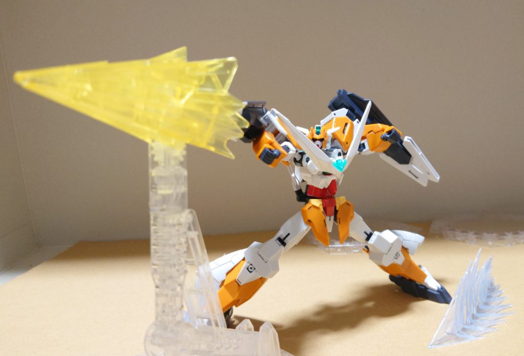 必殺技、『サターン・ドリルブレイク』が炸裂。