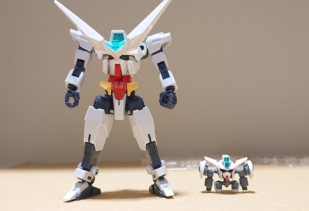 兄弟機V・フェイスとのツーショット。