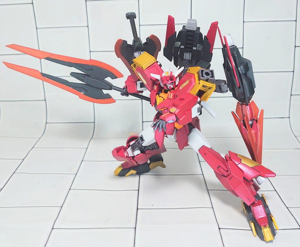 メイン兵装の大剣。 スラッシュスレイヤーです。ギミックなどは無くマーズフォーのスラッシュブレイドをニコイチしました。