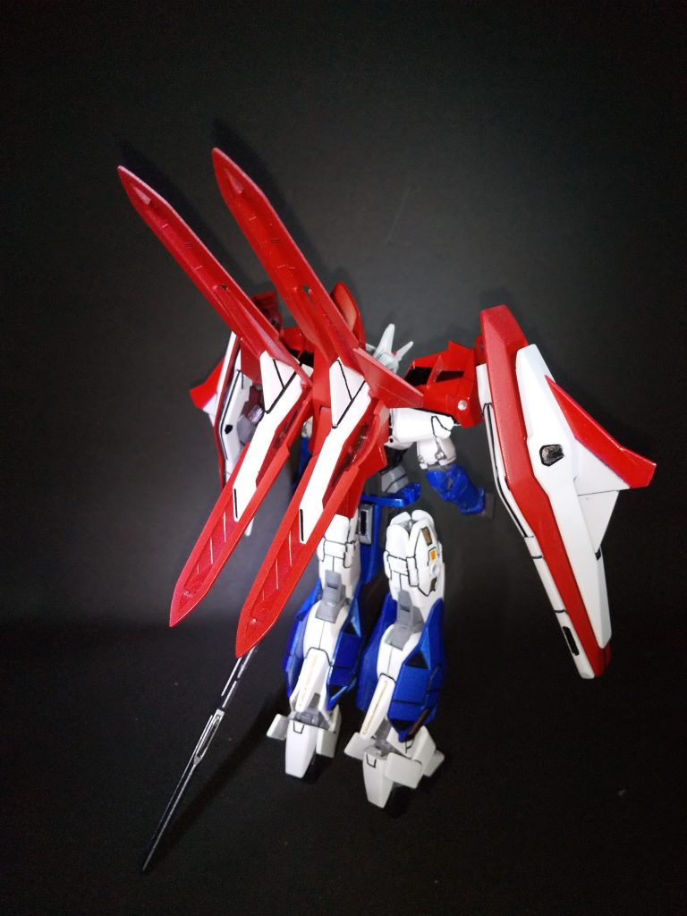 バックショットを１枚作成および塗装時期がそれぞれ違うため、少し色合いが違ってしまっていましたね