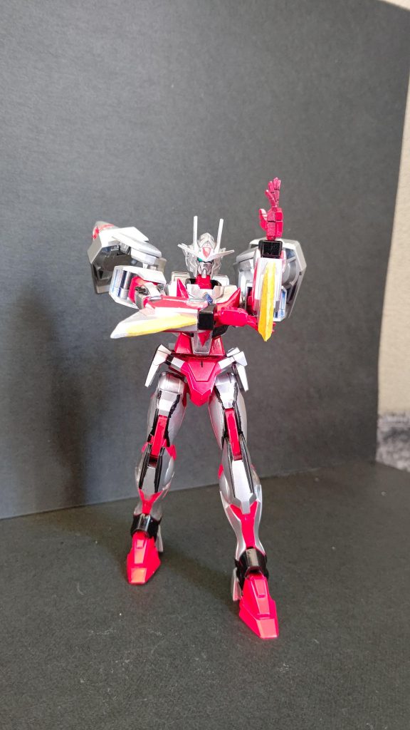 腕はここまで持ってこれます。