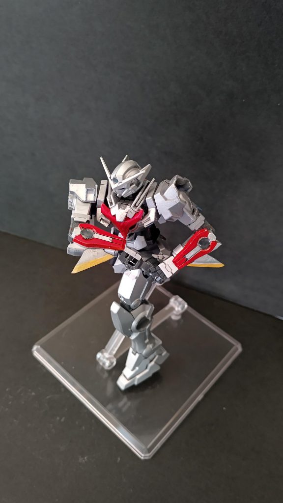 居合斬りっぽいポーズが意外と上手く行ってくれました。