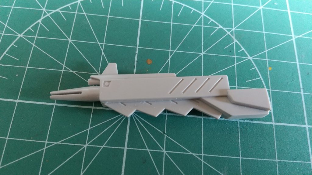 ライフルの先端は削って切れ目を出しました。