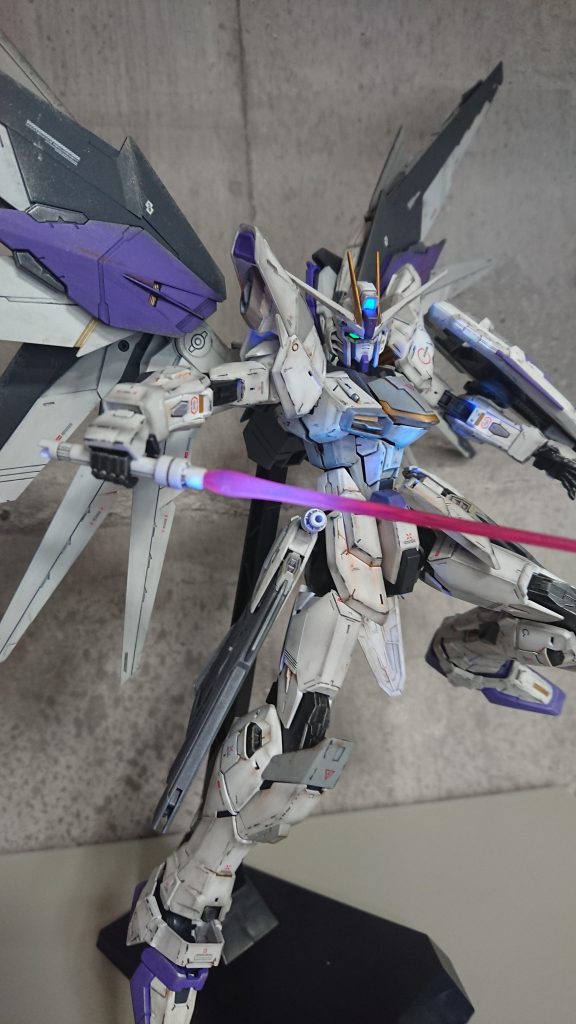 MGフリーダム2.0ウェザリング塗装–2枚目/制作者：@Kazon1221