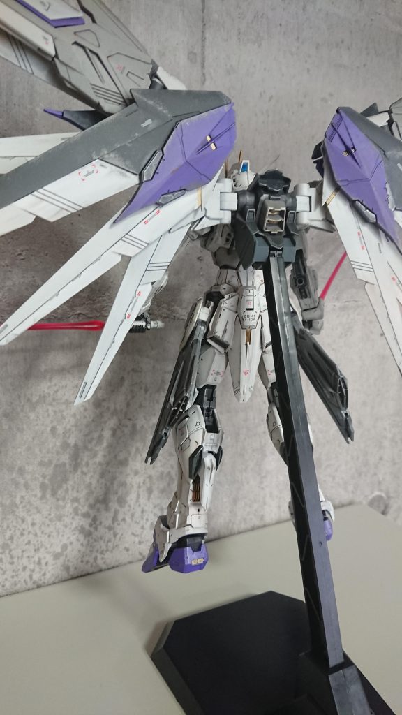MGフリーダム2.0ウェザリング塗装–5枚目/制作者：@Kazon1221