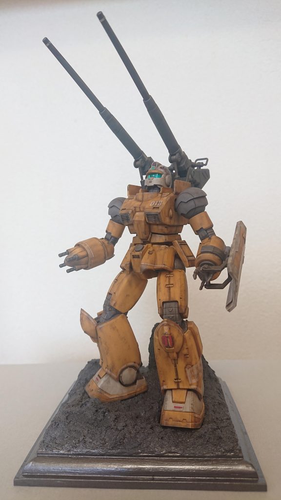 凝ったディオラマを製作したかったのですが、時間の都合で今回は簡単なビネット風に仕上げました。