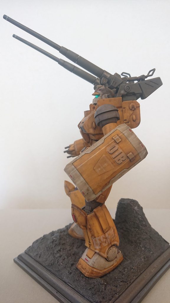 ガンプラをまともに製作するのは15年ぶりなので、やり方を徐々に思い出しながらの製作でした。