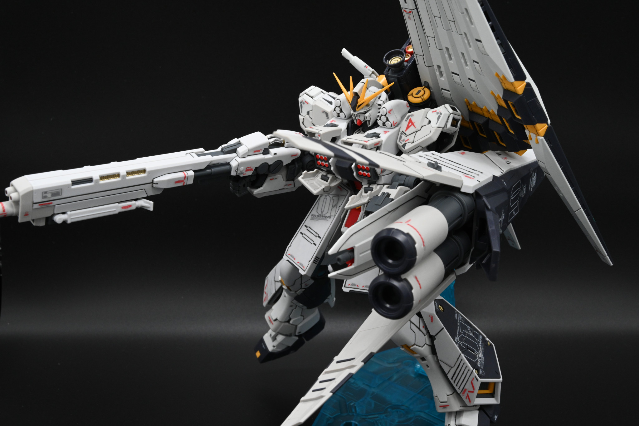 RG νガンダムHWS｜oz5500さんのガンプラ作品｜GUNSTA（ガンスタ）