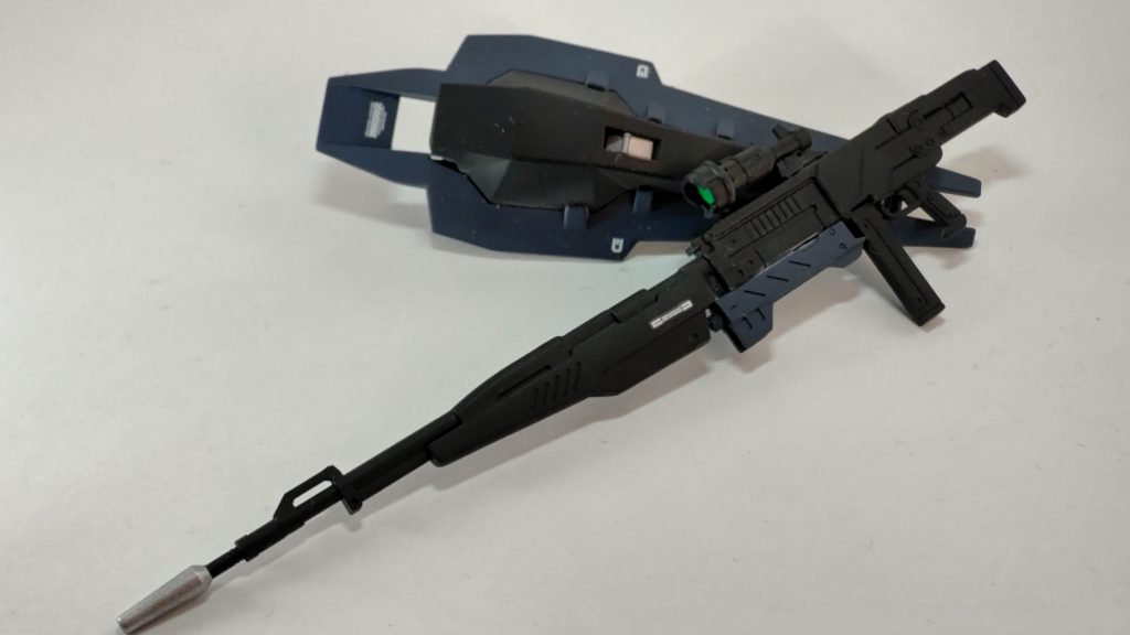 スナイパーライフルはジム・スナイパーⅡのライフルをベースに切った貼ったして作成してます