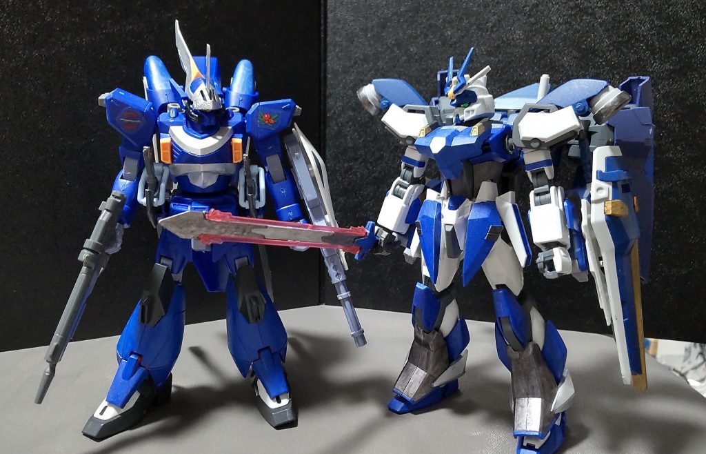 もしイザークが種死でもデュエルガンダムに乗っていたら、こういう組み合わせもあったのかな?という妄想。