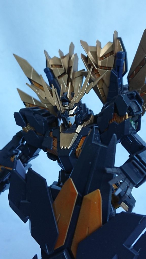 デストロイモードになったら、フェイスの塗り忘れに気付きまして...。 