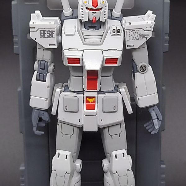 ガンダムコンバージ 塗装 アレックス（ロールアウトカラー/C.A.