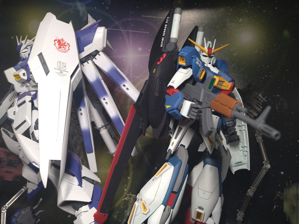 カミーユが第２次ネオジオン抗争に参加していた場合ギュネイはリ・ガズィを撃墜できていたのか気になります色の変更しただけでリ・ガズィのしっかりとZに見える面白い作品になりました。