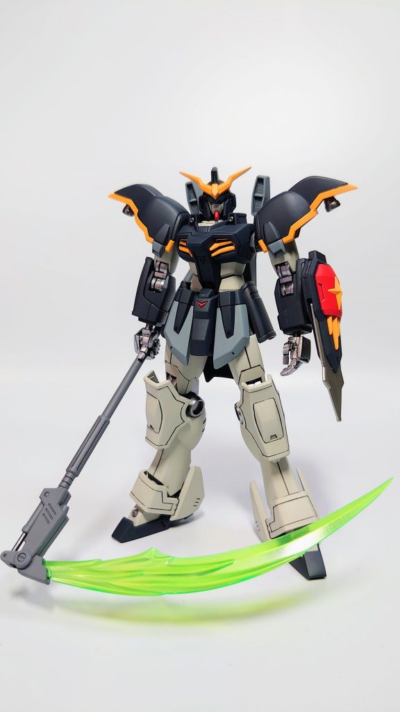 塗装レシピは下記の通りです。大体、ガイアカラーを使用。一部混色にMr.カラーを使用しています。白:あっしゅ+イングニシアホワイト黒:シャドウブラック+ニュートラルグレーグレー:あっしゅ+シャドウブラック黄:エヴァオレンジ赤:カーマイン関節:フレームメタリックバーニア類:スターブライトアイアンバスターシールド刃:スーパーチタン2