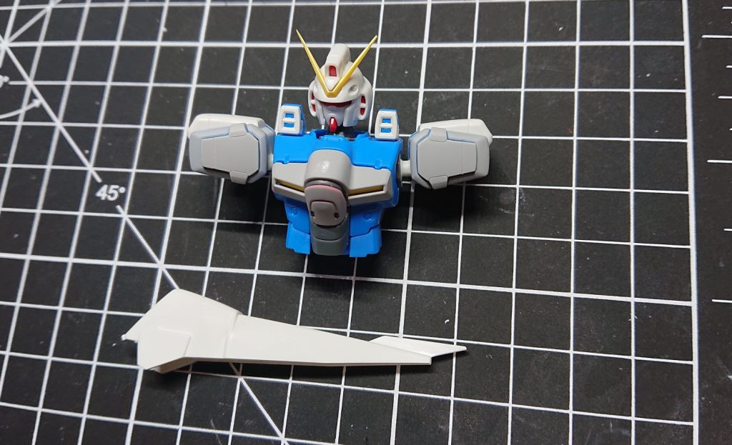 シャープ化した部分が折れやすく、数回直すことになりました……