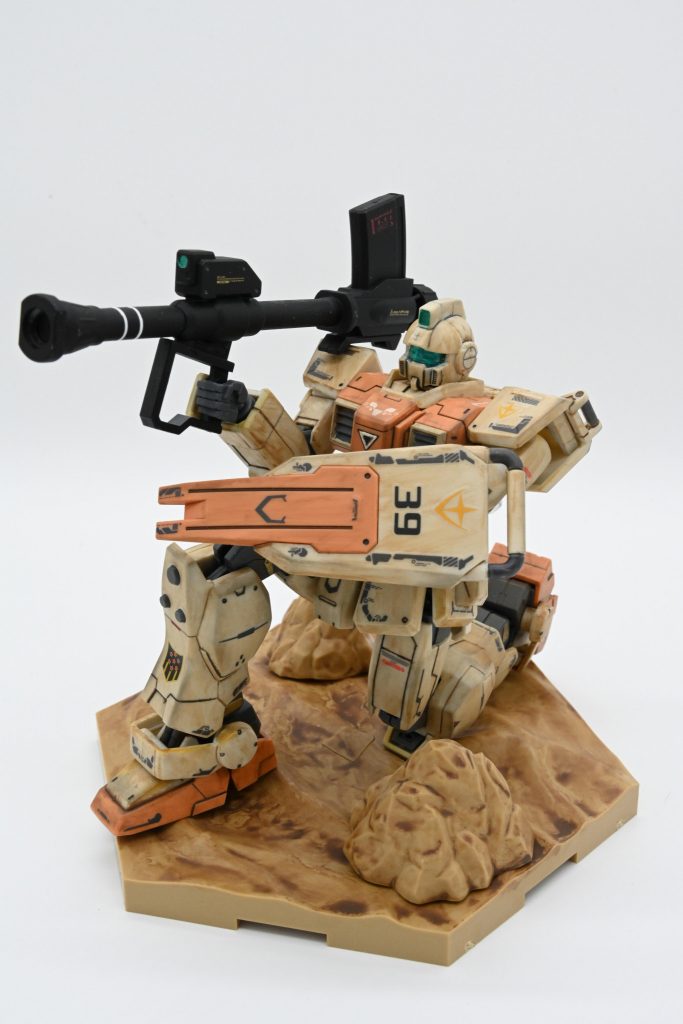 HGUC 陸戦型ジム–3枚目/制作者：oz5500