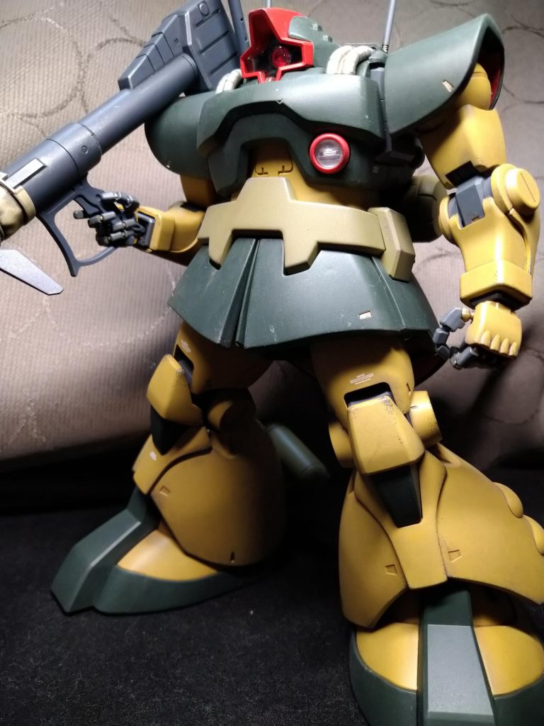 無改造でカラーチェンジのみです。ちょこちょこ色違いの場所がある事に作って気がつきました。