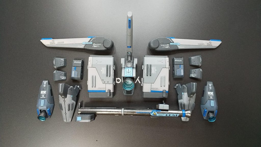 スジボリや色分けは難しいですね。