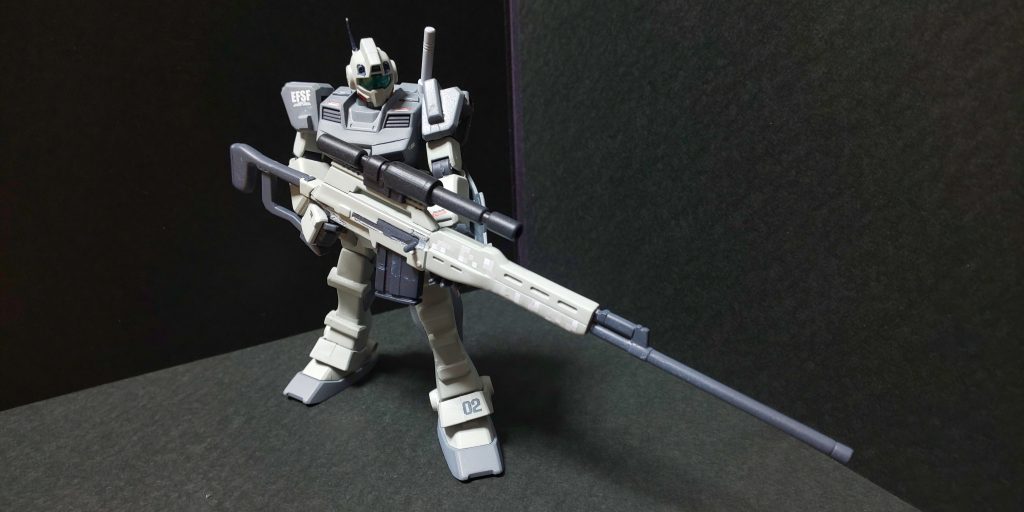 スナイパーライフルは､オーバーサイズですf(^^;