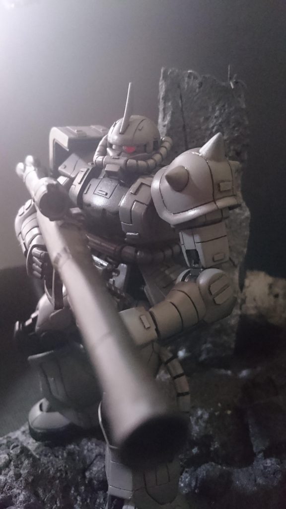 HG MS-06 ZAKU Ⅱ–2枚目/制作者：たこ焼きの悲劇