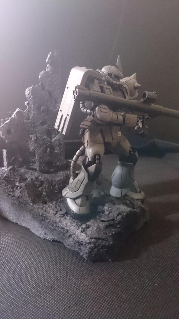 汚い&センス無いですがとても思い入れのあるプラモとなりました( ´∀｀)