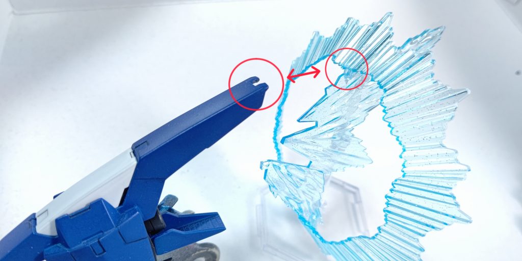 エフェクトパーツの取り付け