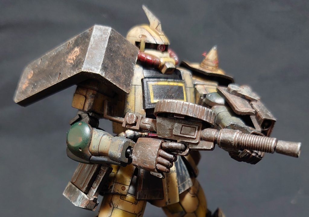 HG ザク・デザートタイプ–3枚目/制作者：haniansuz