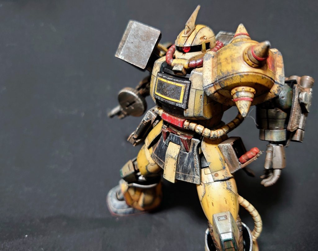 HG ザク・デザートタイプ–4枚目/制作者：haniansuz