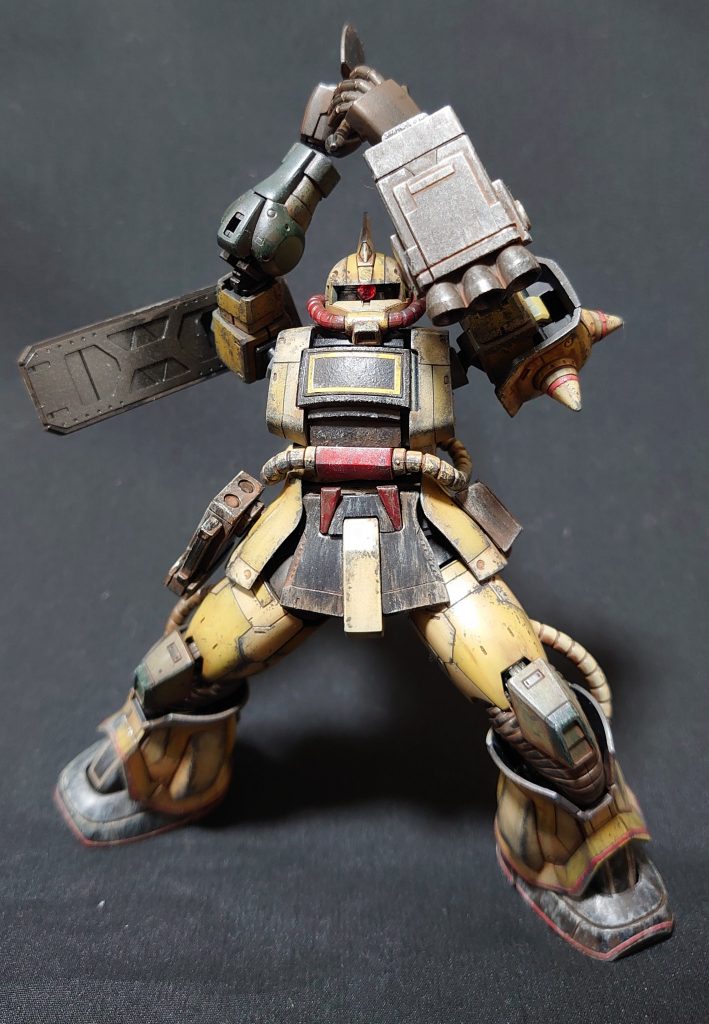 汚し塗装は汚しすぎなぐらいが好きだけれど、実機がこれだけ汚れてたらたぶん整備不良。