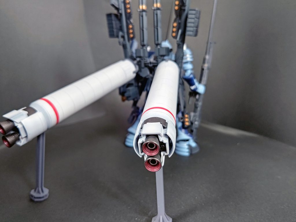 バックパックの武装類と大型ブースターはもちろんユニコーンから