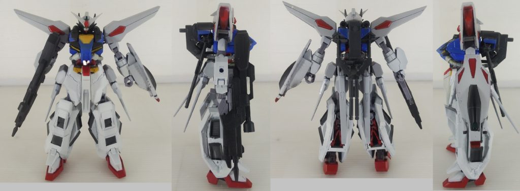 ???「知りながらも、進むのです。滅びを回避するために」アーマー装着形態です。バックパックは外しています。接続部とバックパックのバーニアが、無加工なのに干渉しないが密着する神クリアランスでビックリしました。